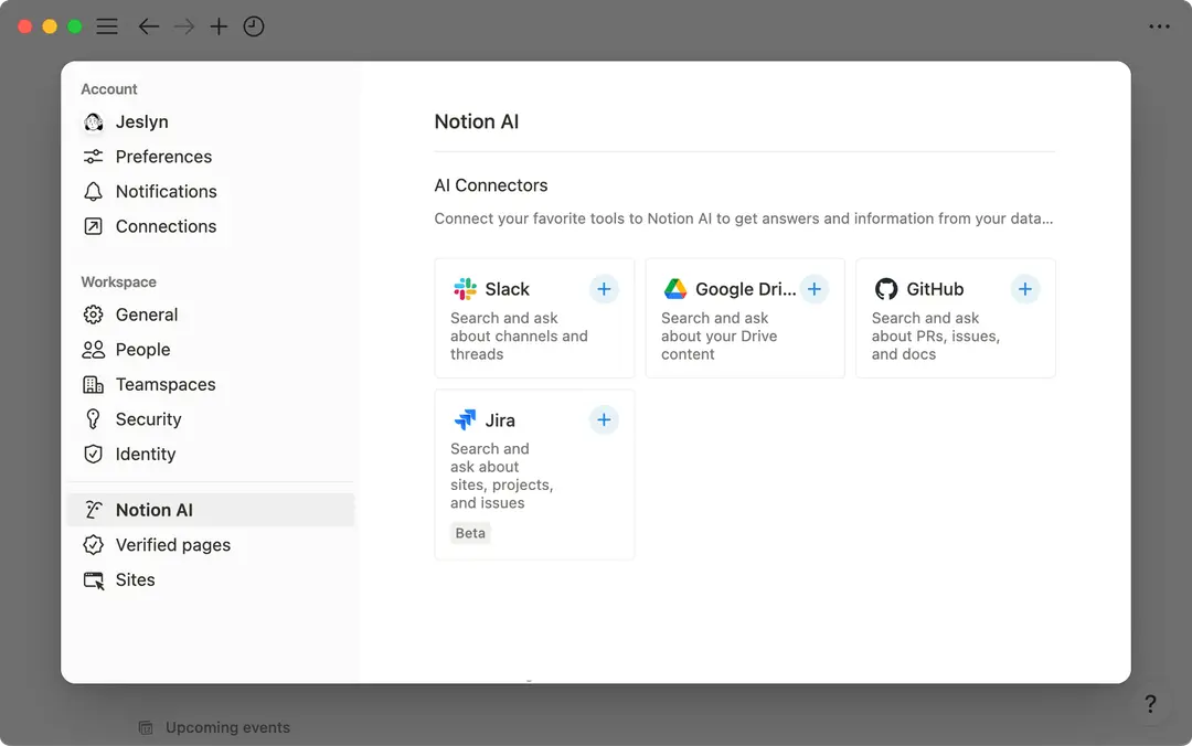 Notion-KI Connect