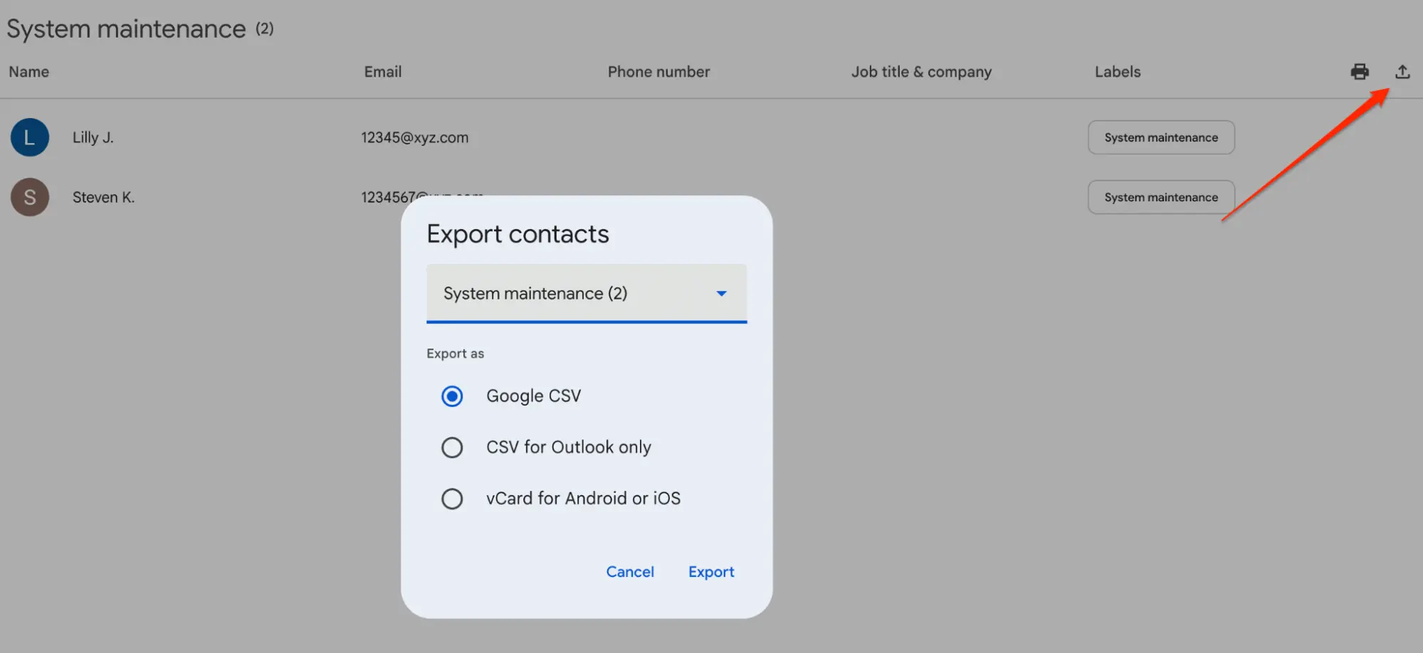 Source: Gmail screenshot