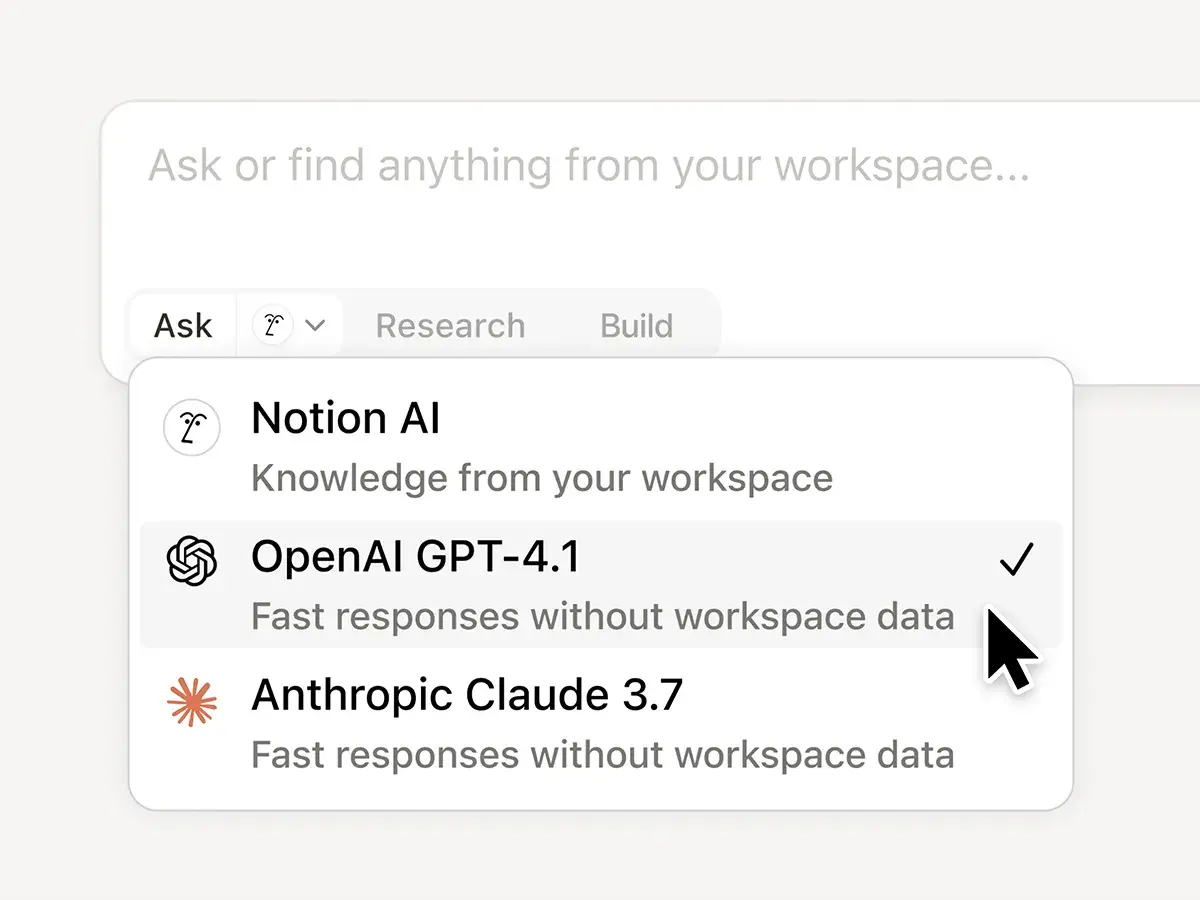 Utiliza los modelos de IA más potentes en el lugar donde tu equipo ya está trabajando, sin necesidad de cambiar de contexto en cada momento.